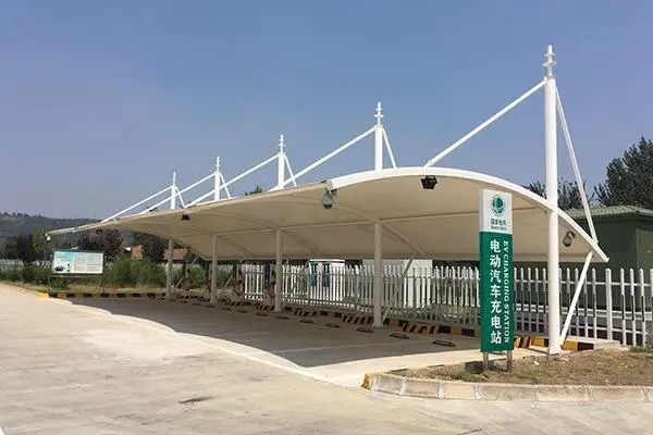 胡杨河市膜结构停车棚
